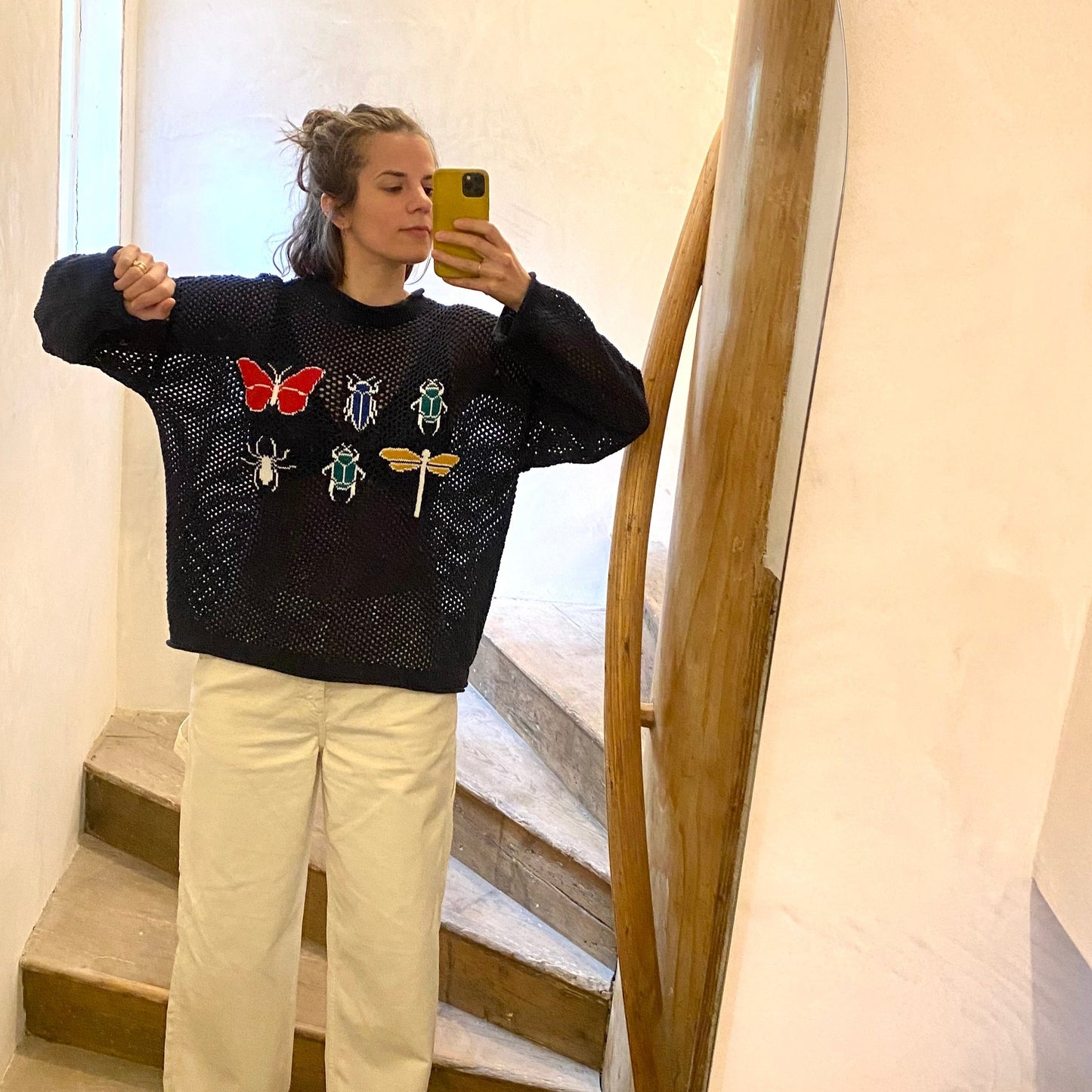 Navy Insect Jumper