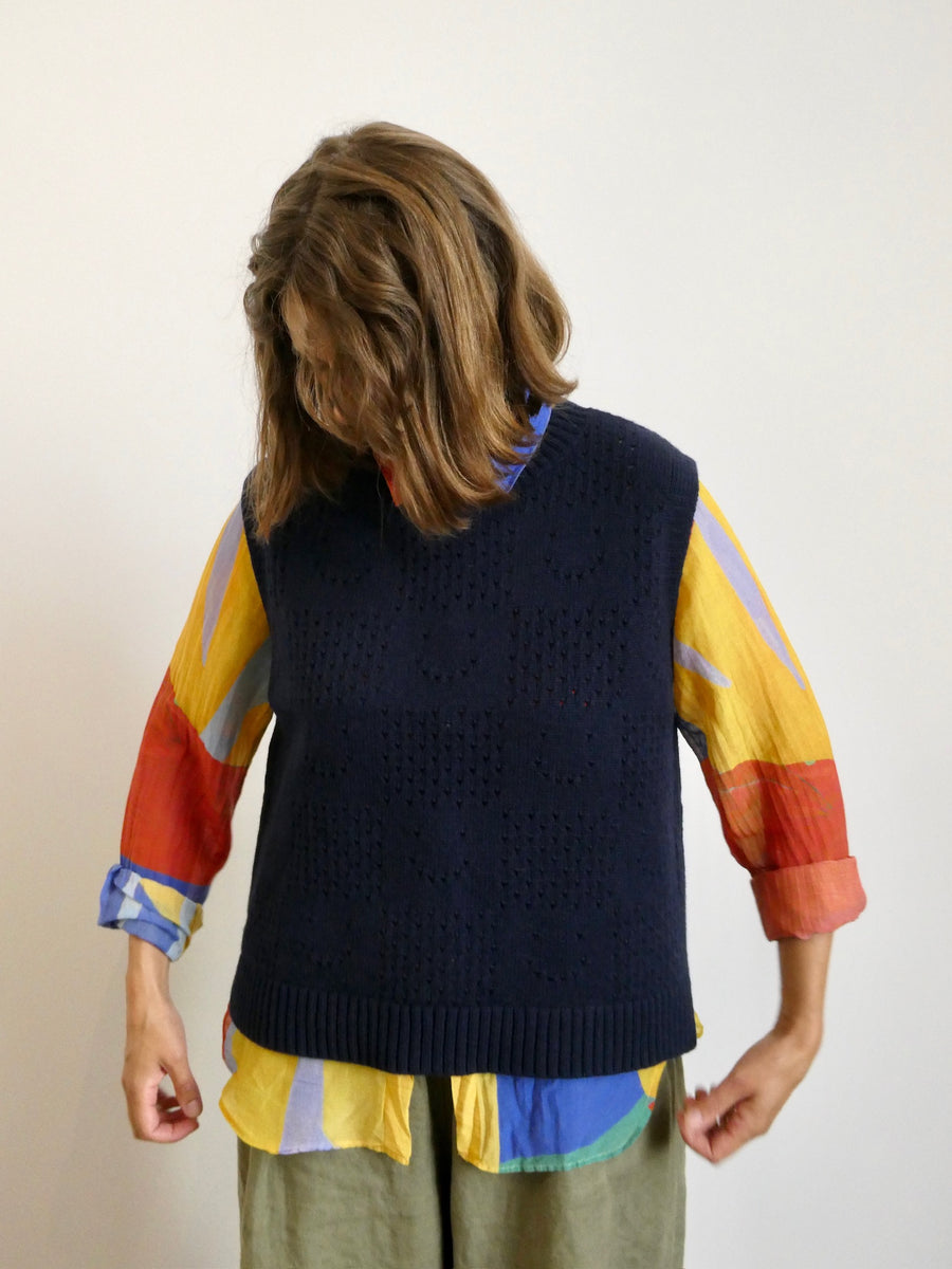 Ready-To-Ship - Happy Tank - Navy