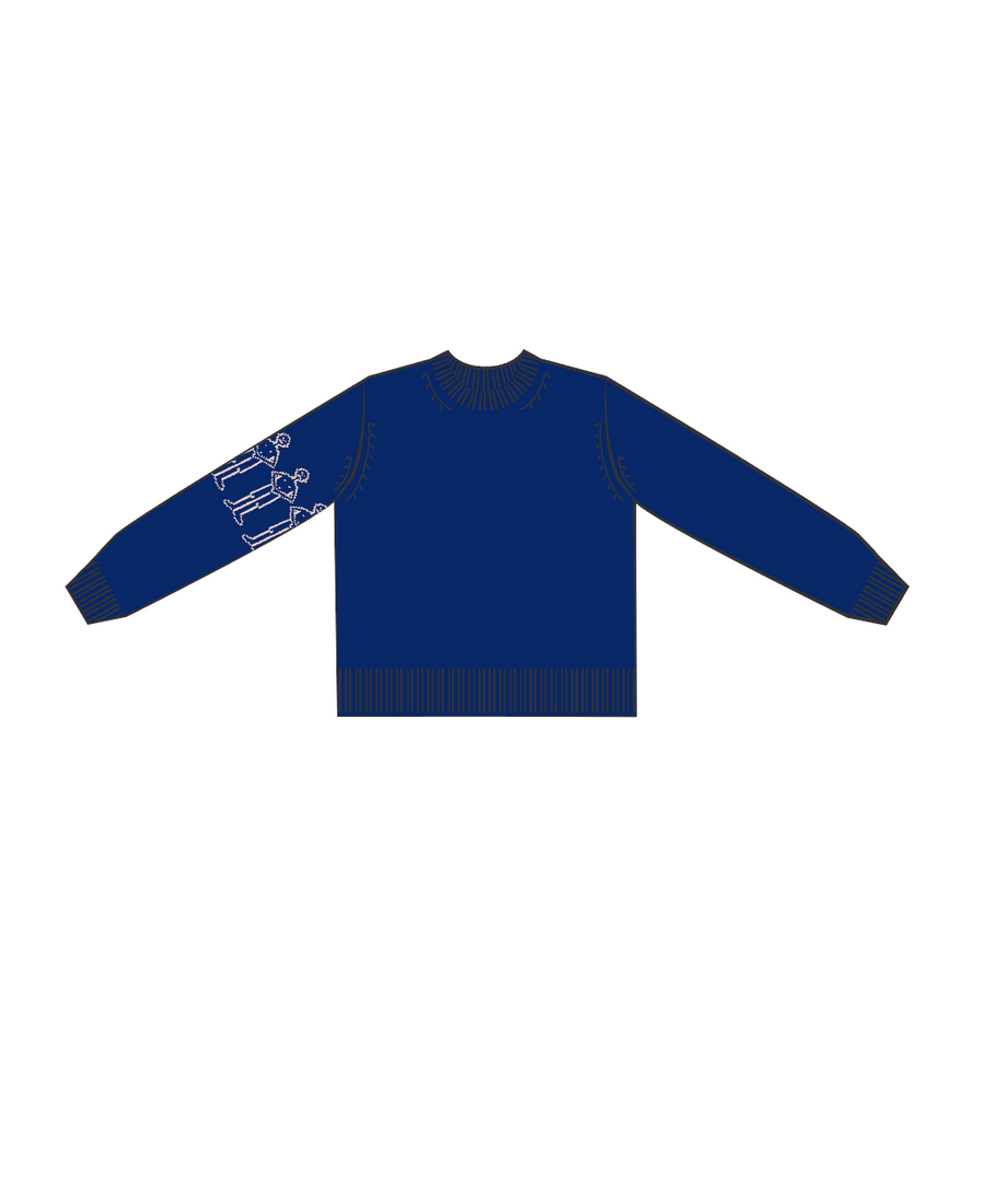 Birthday Suit Cashmere Jumper - French Blue