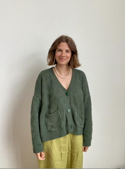 Rex Cardigan - khaki