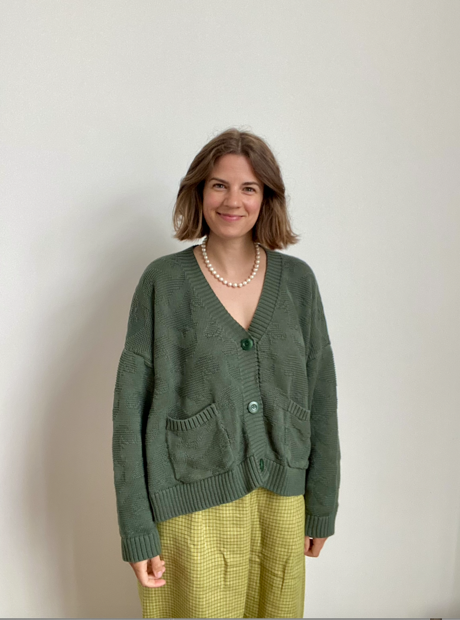 Rex Cardigan - khaki
