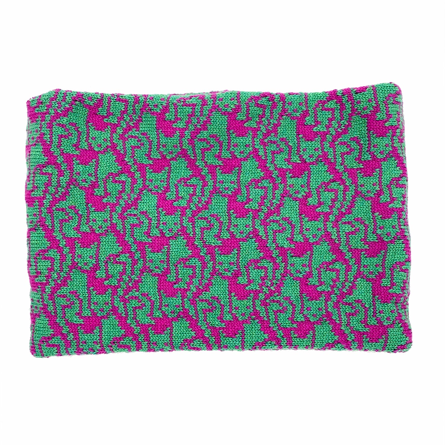 Cat Killer Snood - Pink & Green