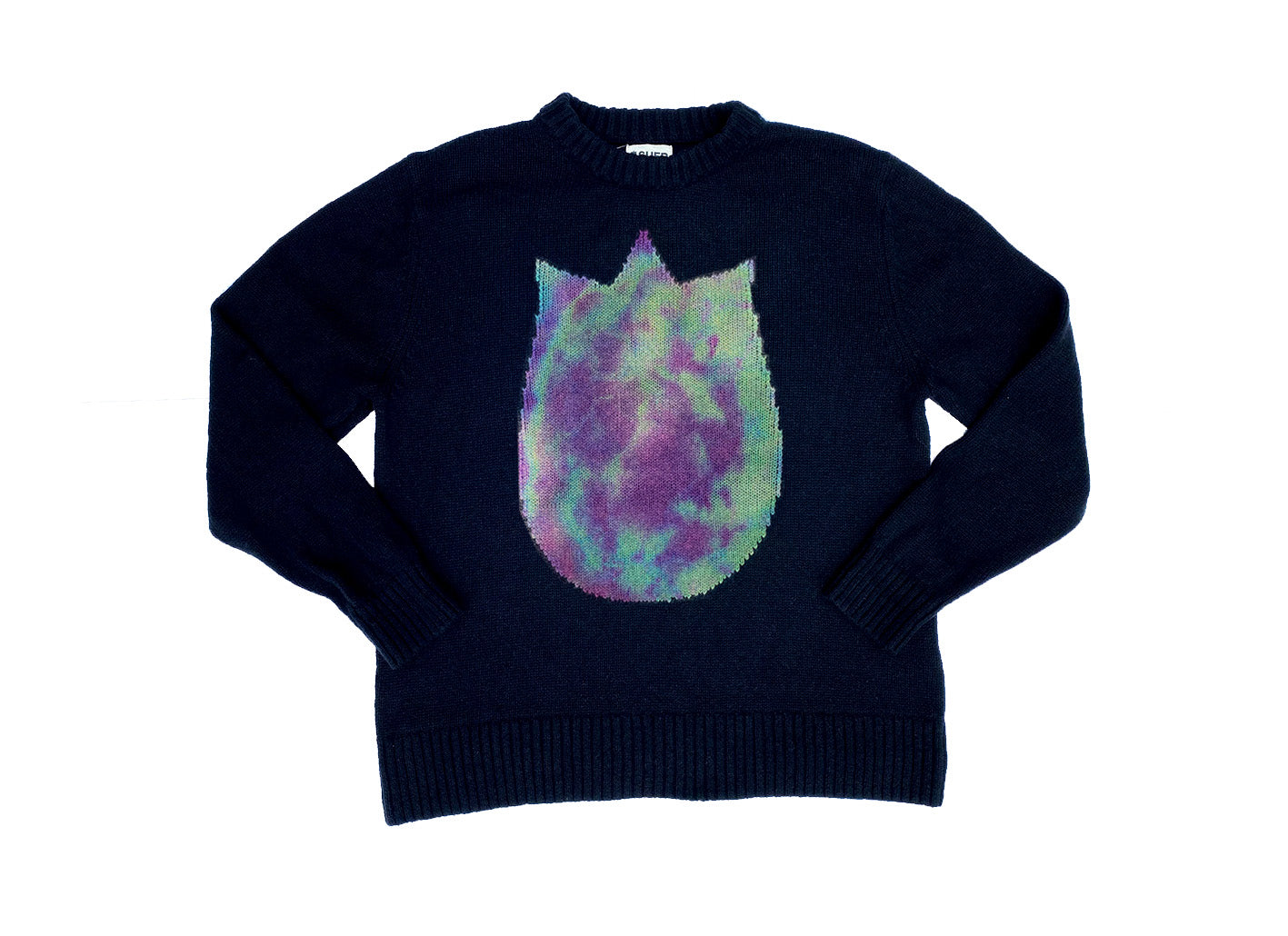 Tie-dye Sticker Jumper