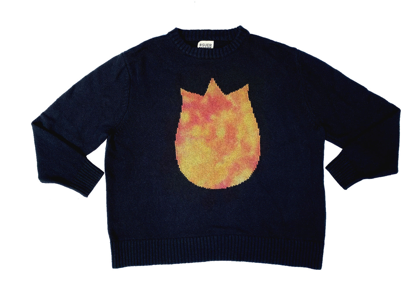 Tie-dye Sticker Jumper