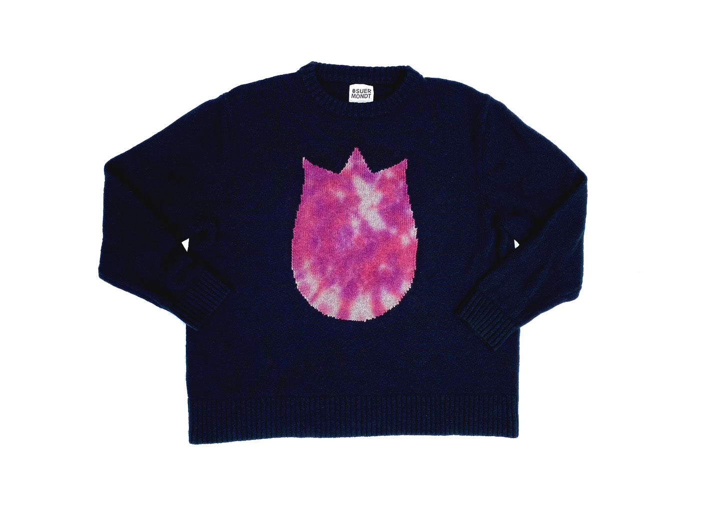 Tie-dye Sticker Jumper