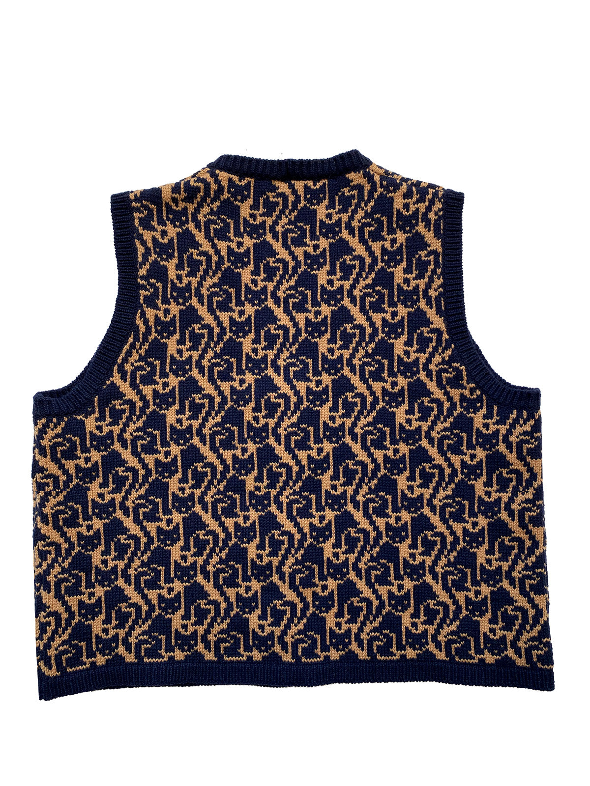 Cashmere Blend Cat Lady Waistcoat