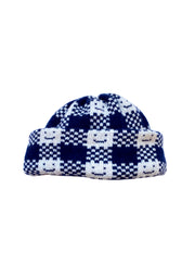 Made-To-Order; Cashmere Blend Checkmate Hat
