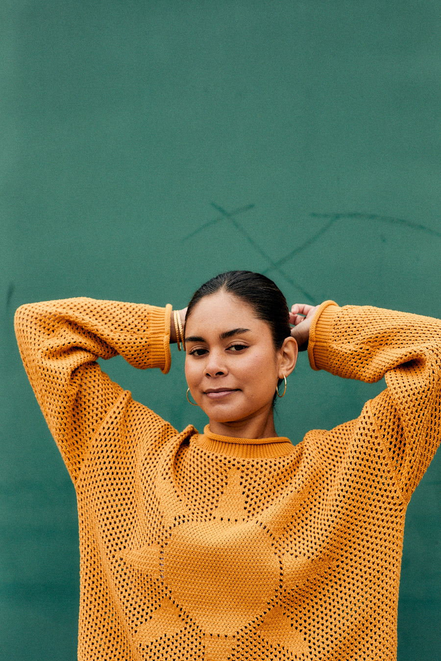 Ready-To-Ship - Sun Dance Jumper - Sunflower