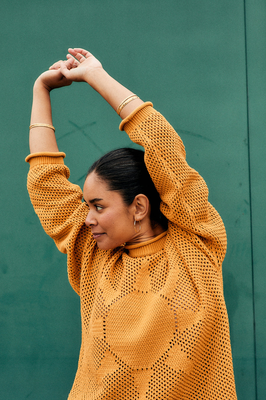 Ready-To-Ship - Sun Dance Jumper - Sunflower