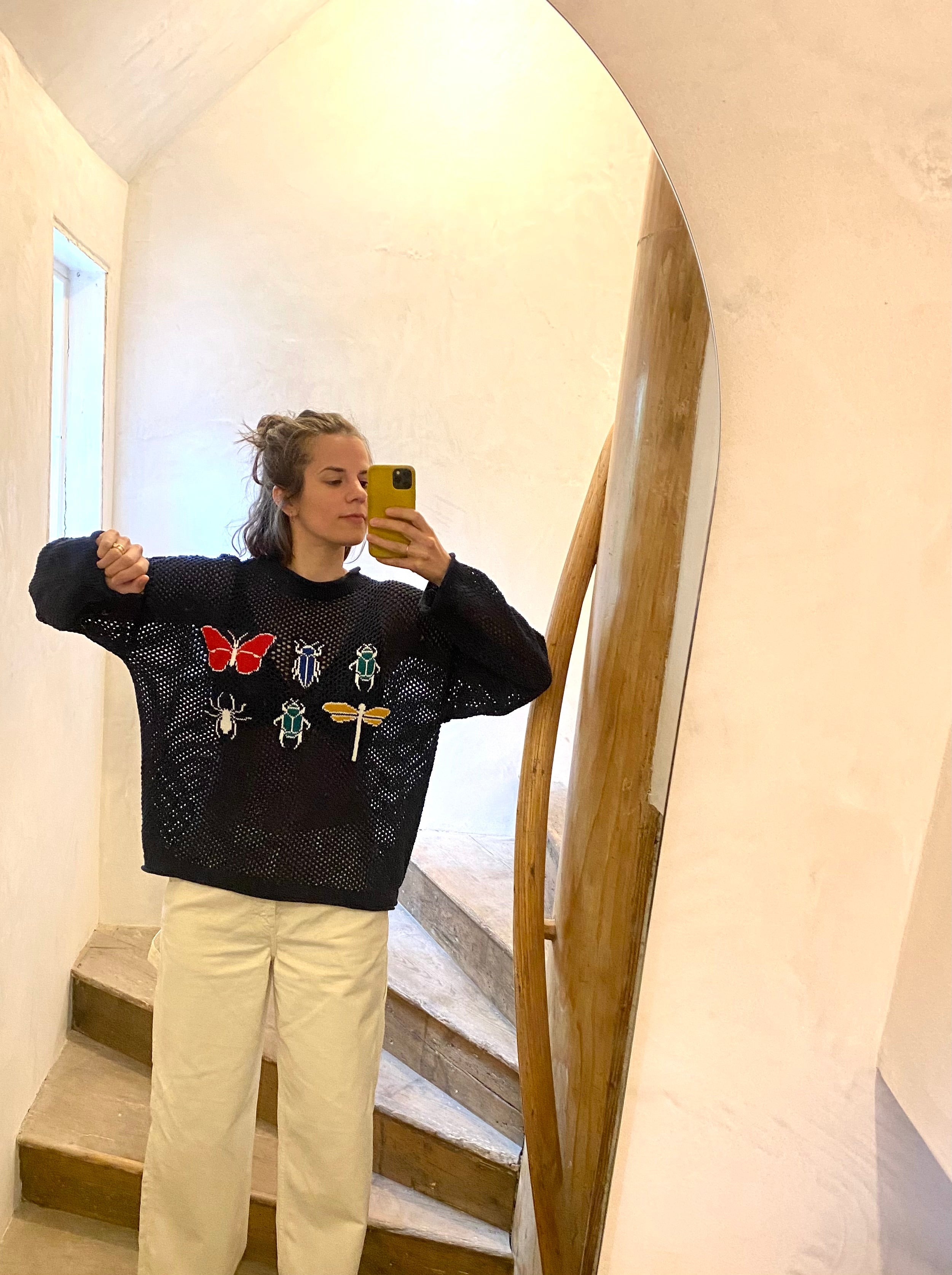 Navy Insect Jumper