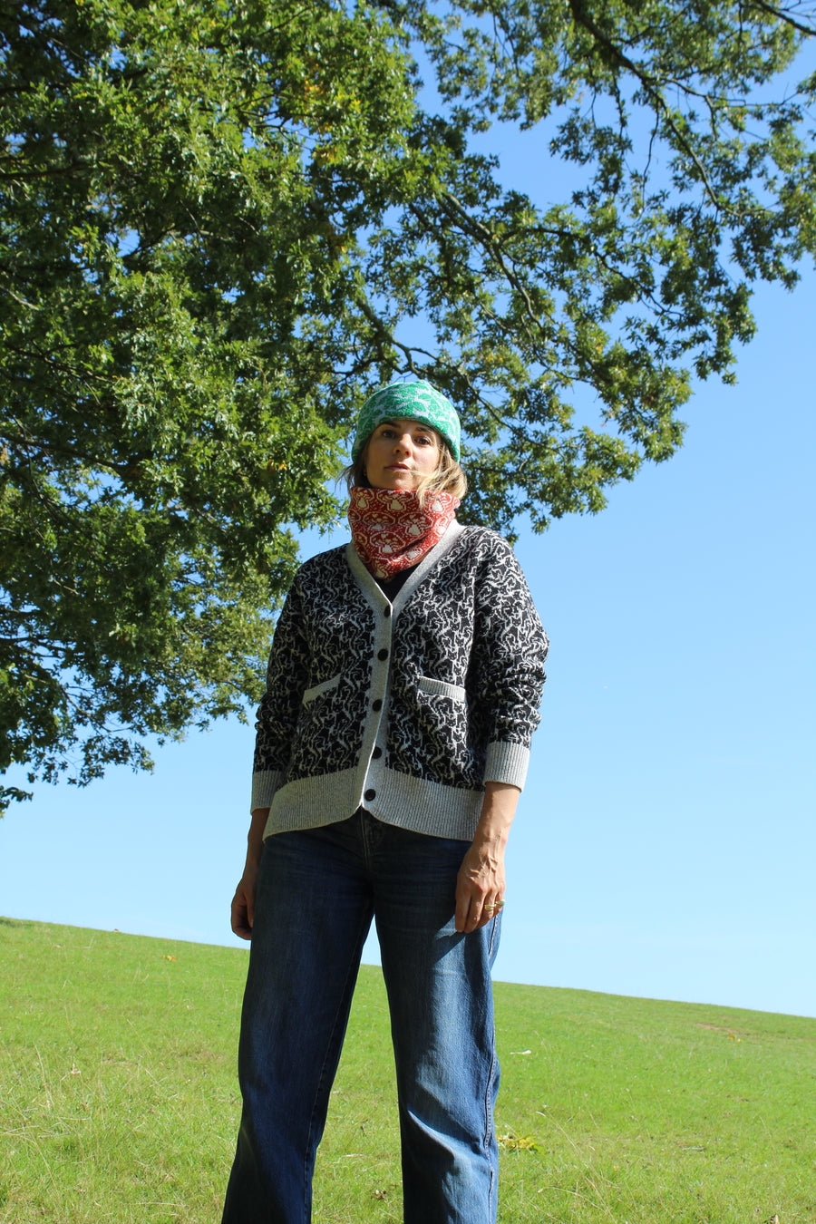 Cashmere Blend Toadstool Snood