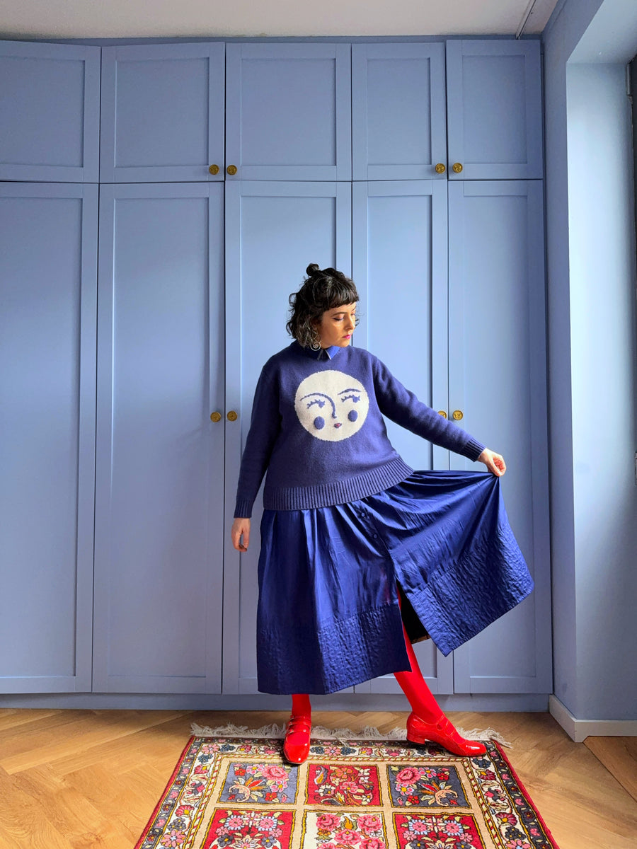 Ready-To-Ship - Silver Moon Jumper x Sara Emami