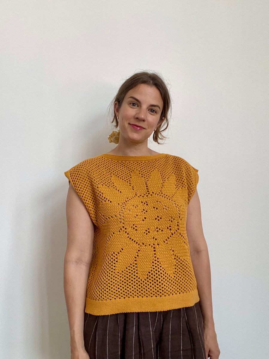 Sunflower Tee - Yellow