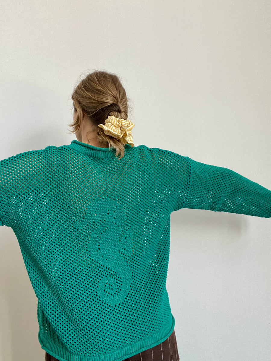 Seahorse Jumper - Teal