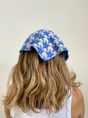 Ready-To-Ship - Starfish Neckerchief/ headscarf