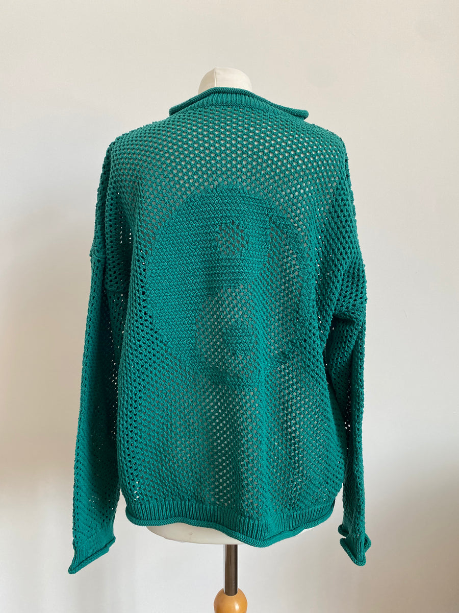 Sample Sale -  Yin-Yang Jumper - Teal - S/M