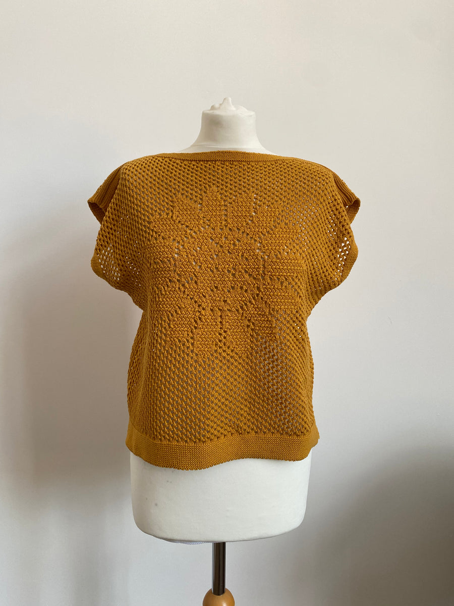 Sample Sale - Sunflower Tee - Yellow - S/M
