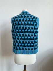 Sample Sale - Cashmere Flower Waistcoat - S/M