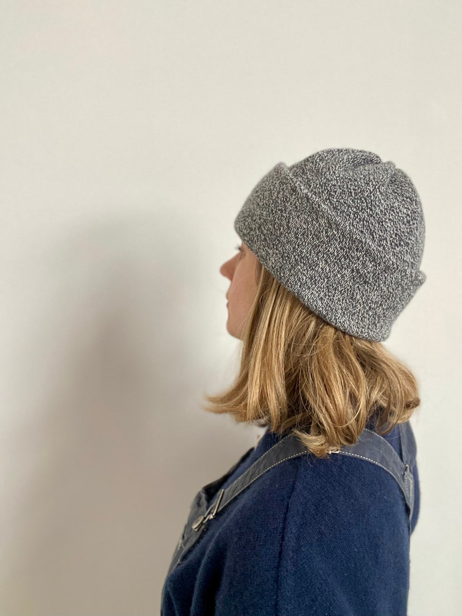 Ready-To-Ship - Grey Cashmere/ Wool Hat