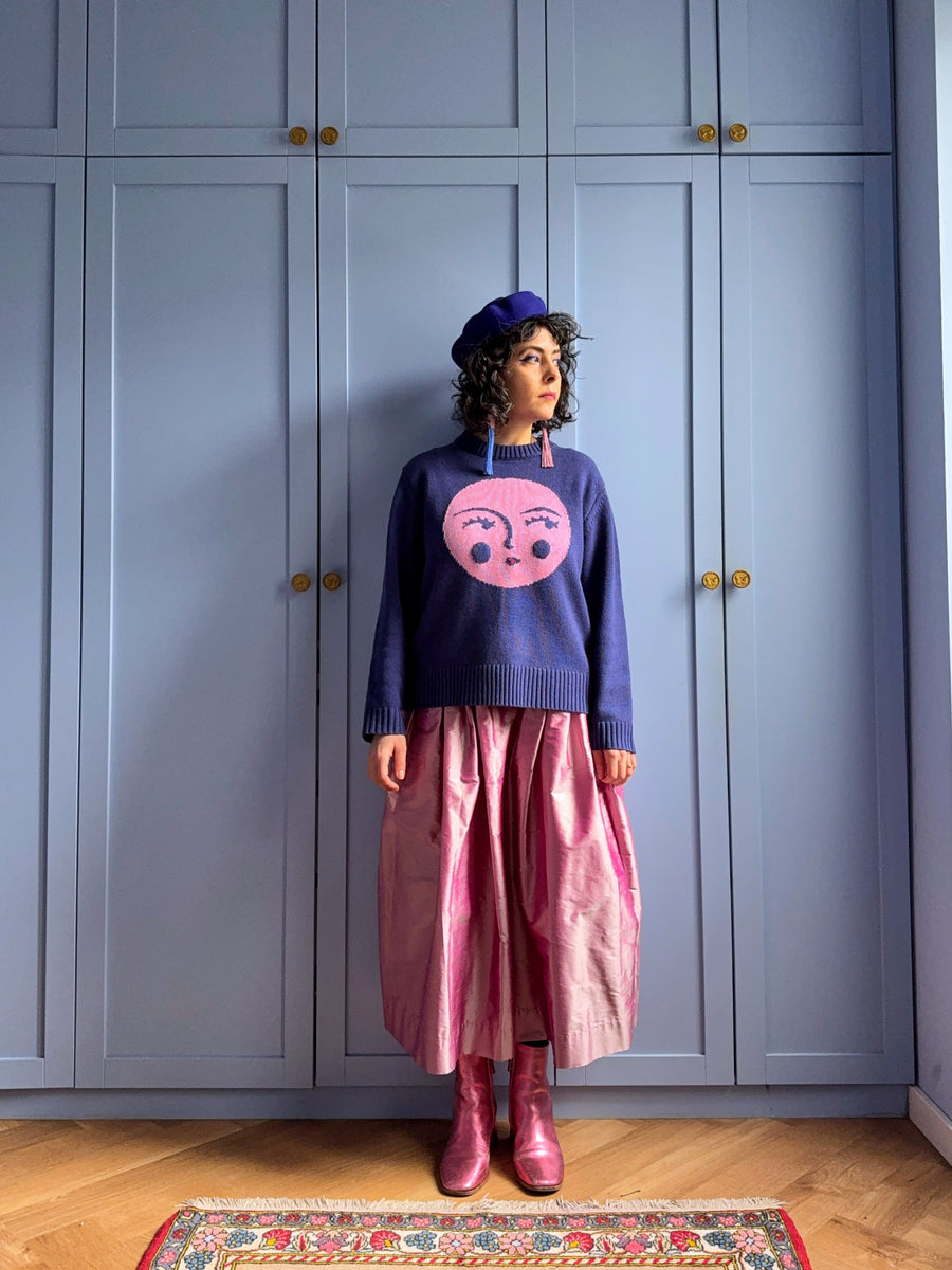 Pink Moon Jumper x Sara Emami