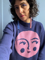 Pink Moon Jumper x Sara Emami