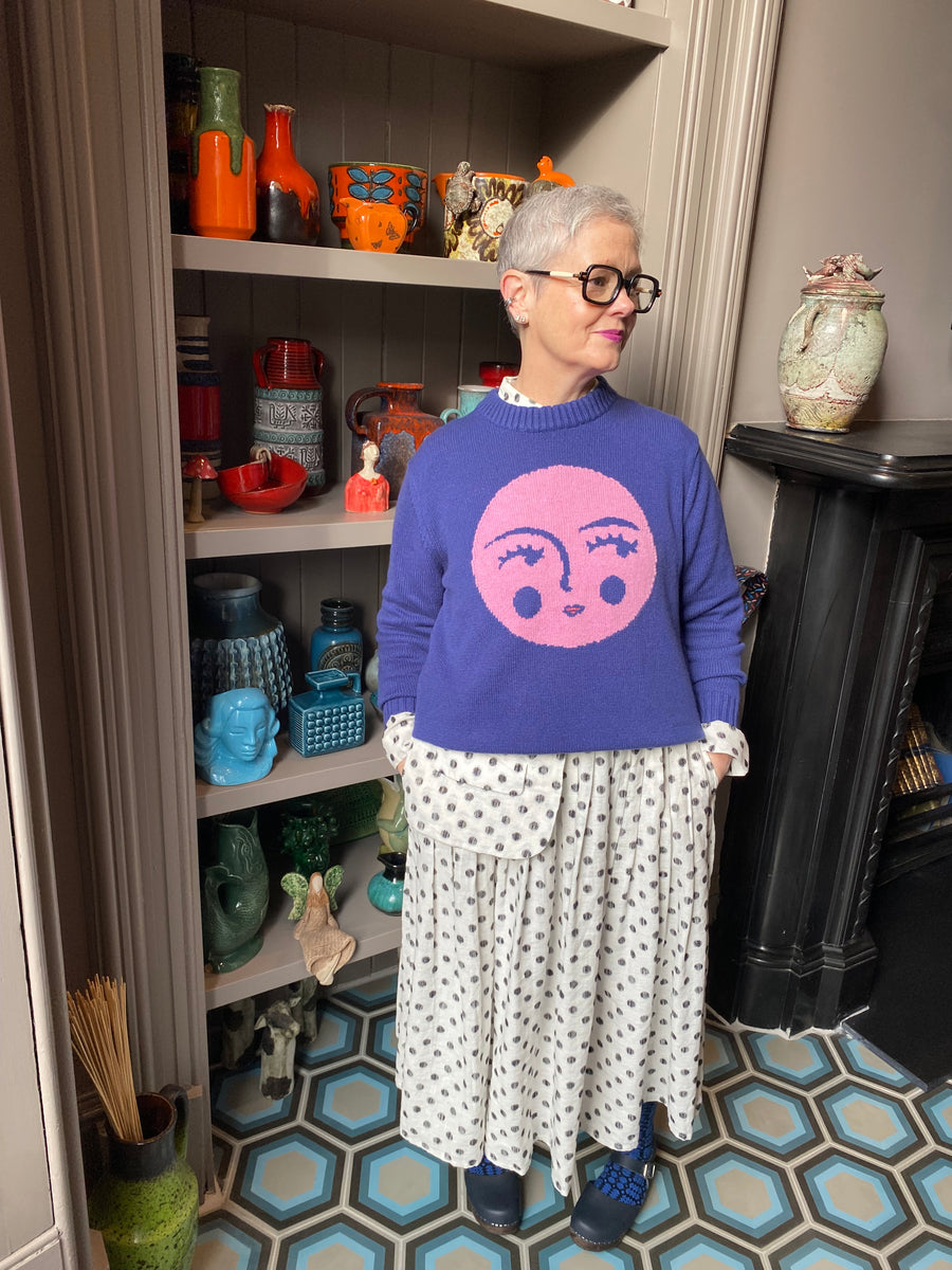 Pink Moon Jumper x Sara Emami