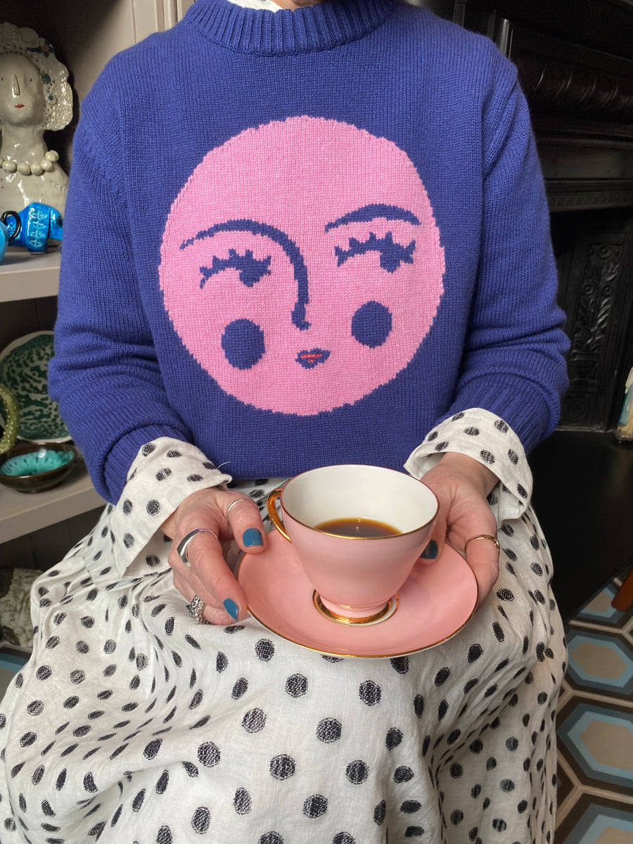 Pink Moon Jumper x Sara Emami