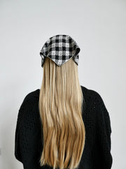 Ready-To-Ship - Checkmate Neckerchief/ headscarf