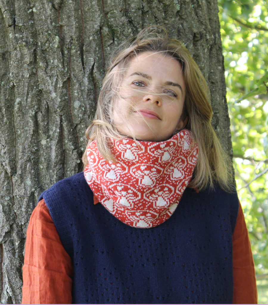 Cashmere Blend Toadstool Snood