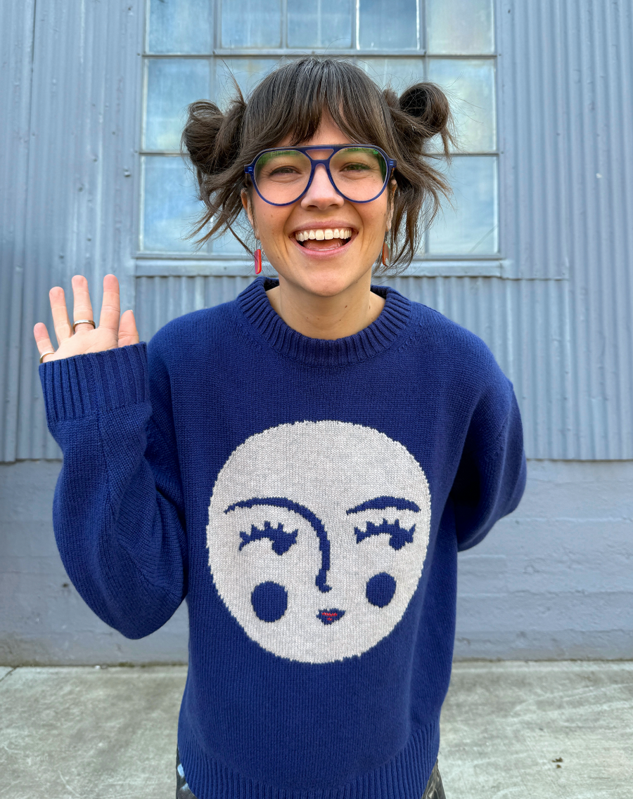 Ready-To-Ship - Silver Moon Jumper x Sara Emami