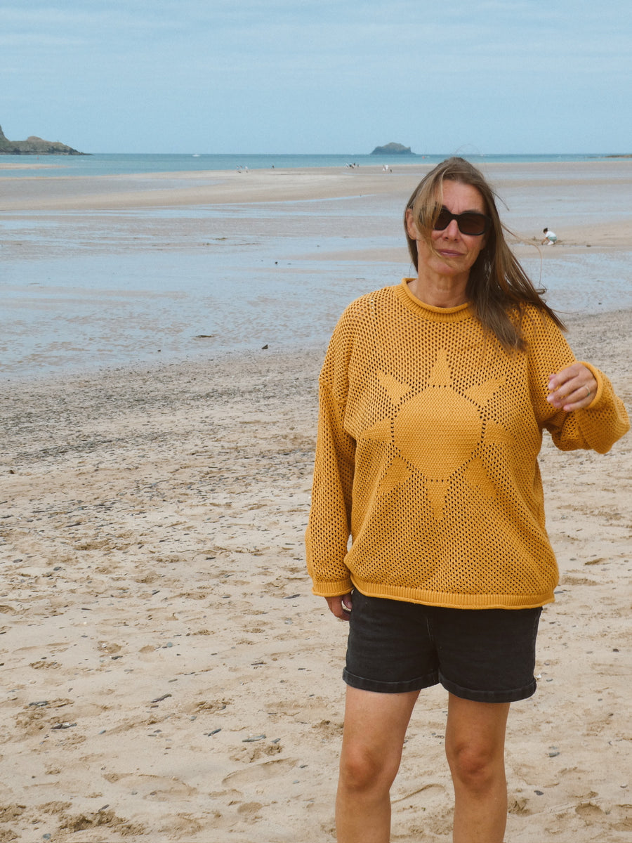 Ready-To-Ship - Sun Dance Jumper - Sunflower