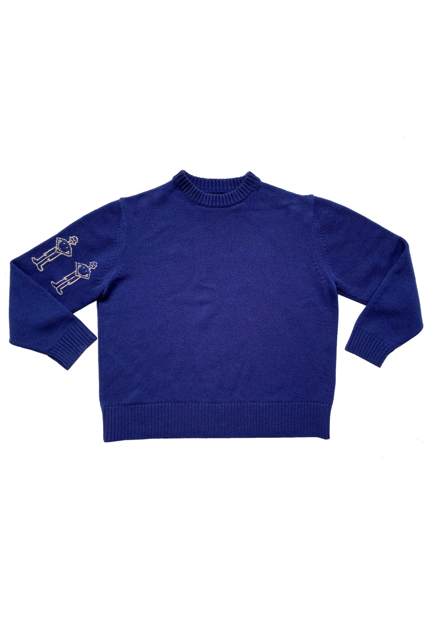 Birthday Suit Cashmere Jumper - French Blue