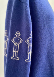 Birthday Suit Cashmere Jumper - French Blue
