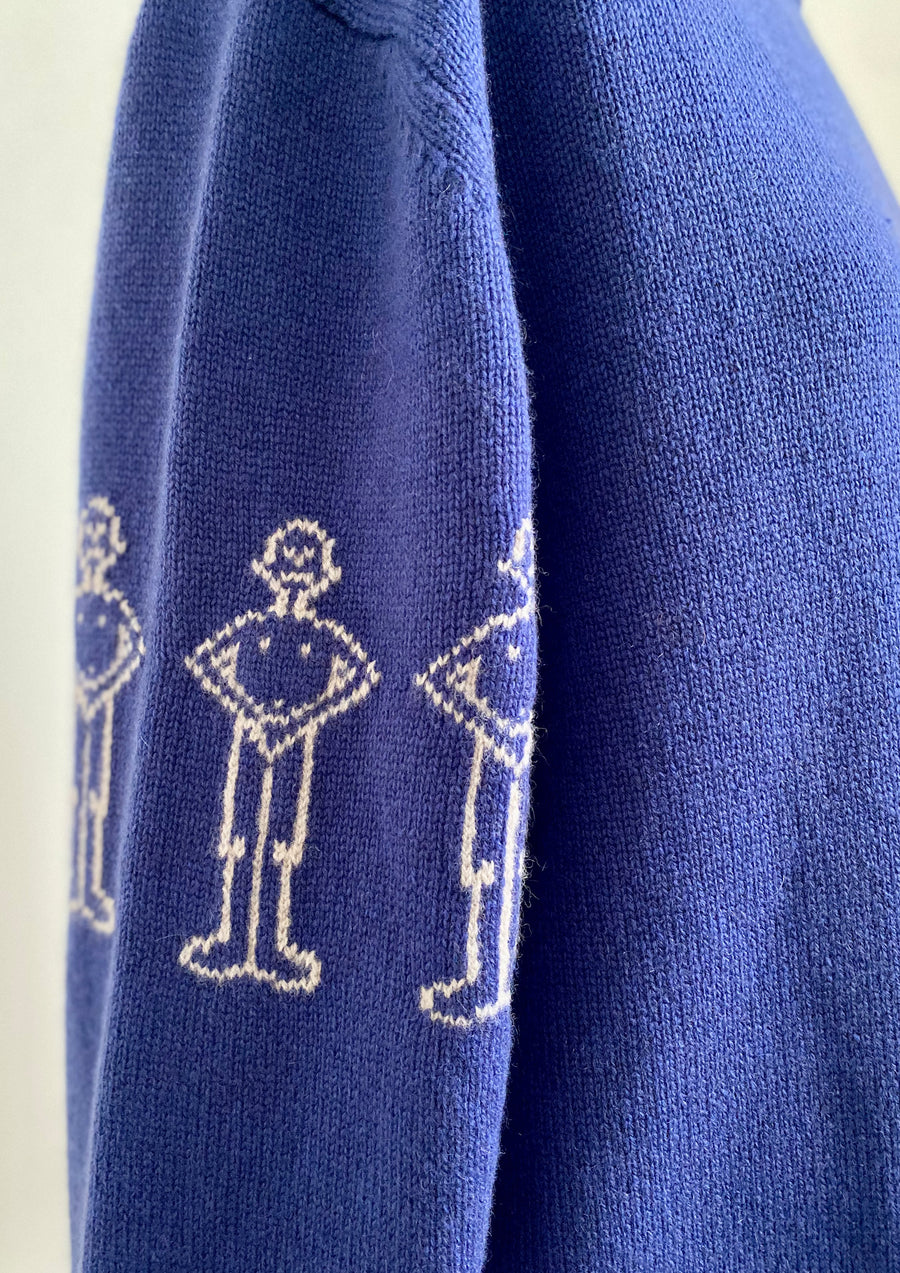 Birthday Suit Cashmere Jumper - French Blue