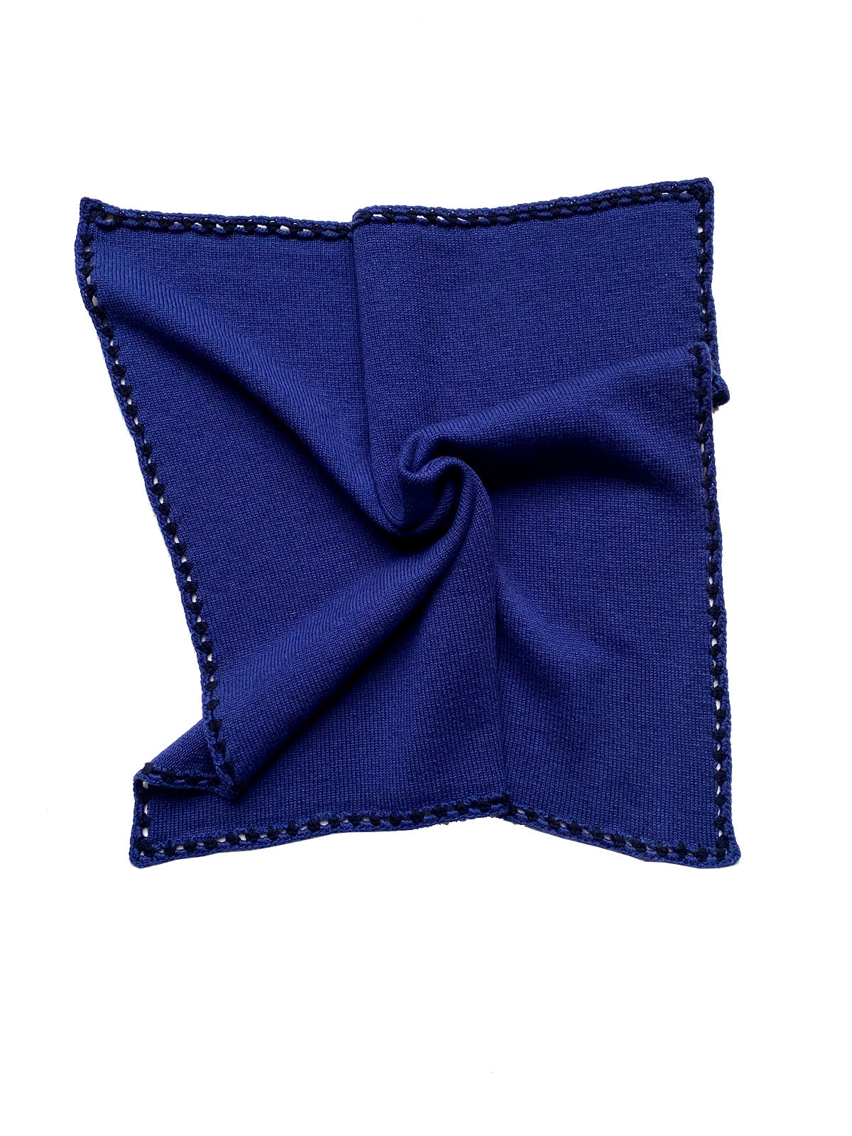 Cashmere Neckerchief - French Navy & Midnight