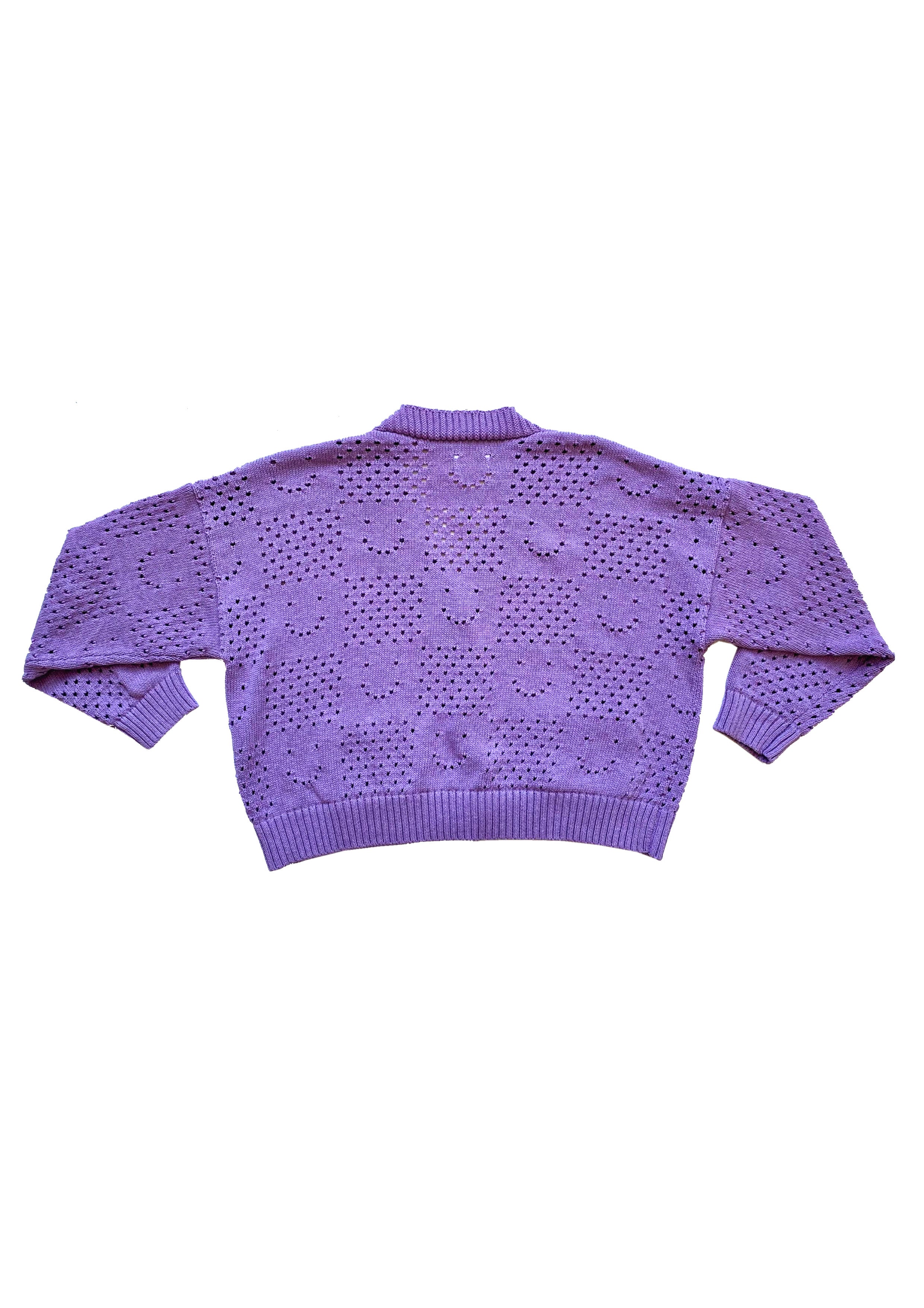 Ready-To-Ship Happy Cardigan - Lilac