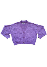 Ready-To-Ship Happy Cardigan - Lilac