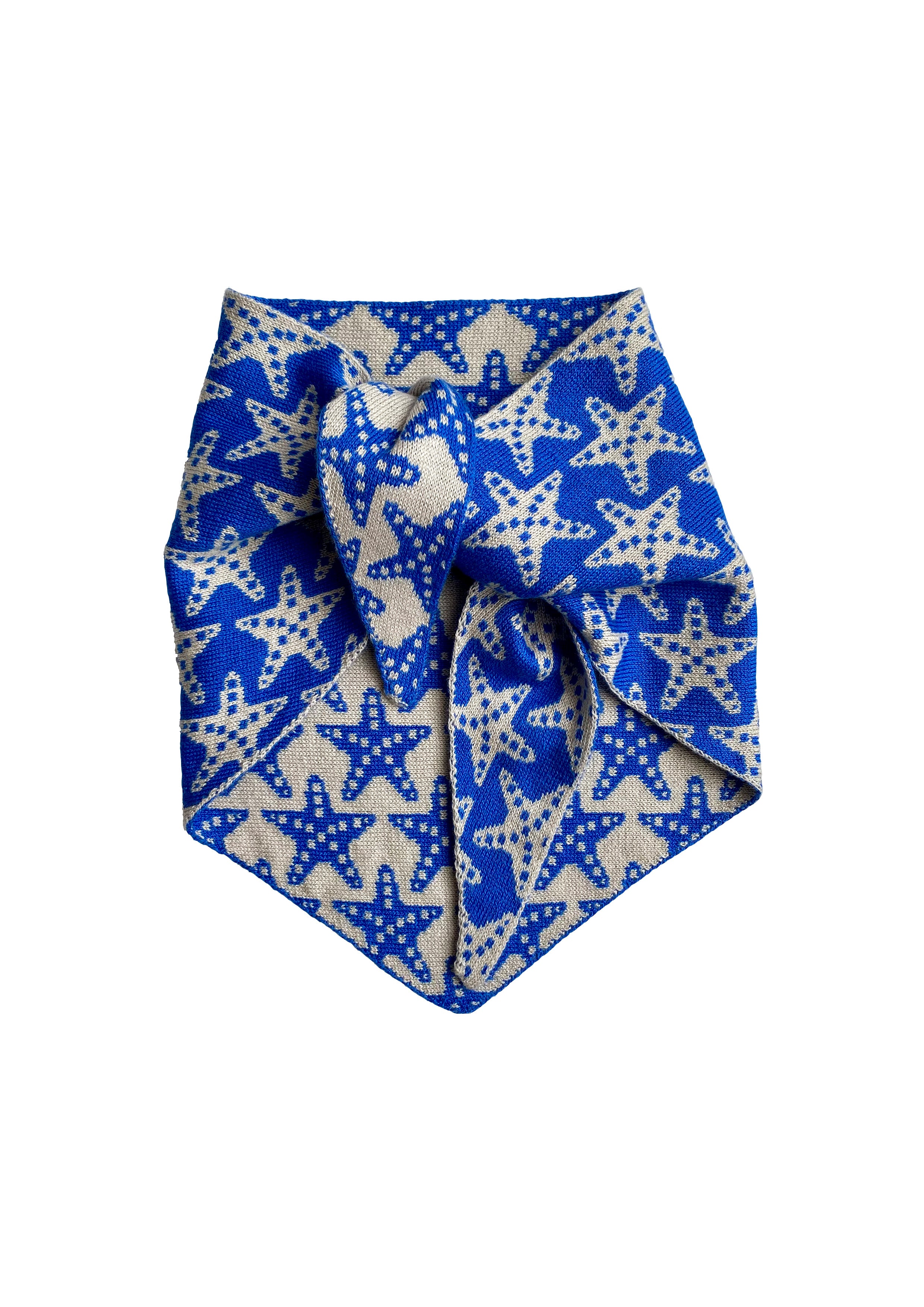 Ready-To-Ship - Starfish Neckerchief/ headscarf