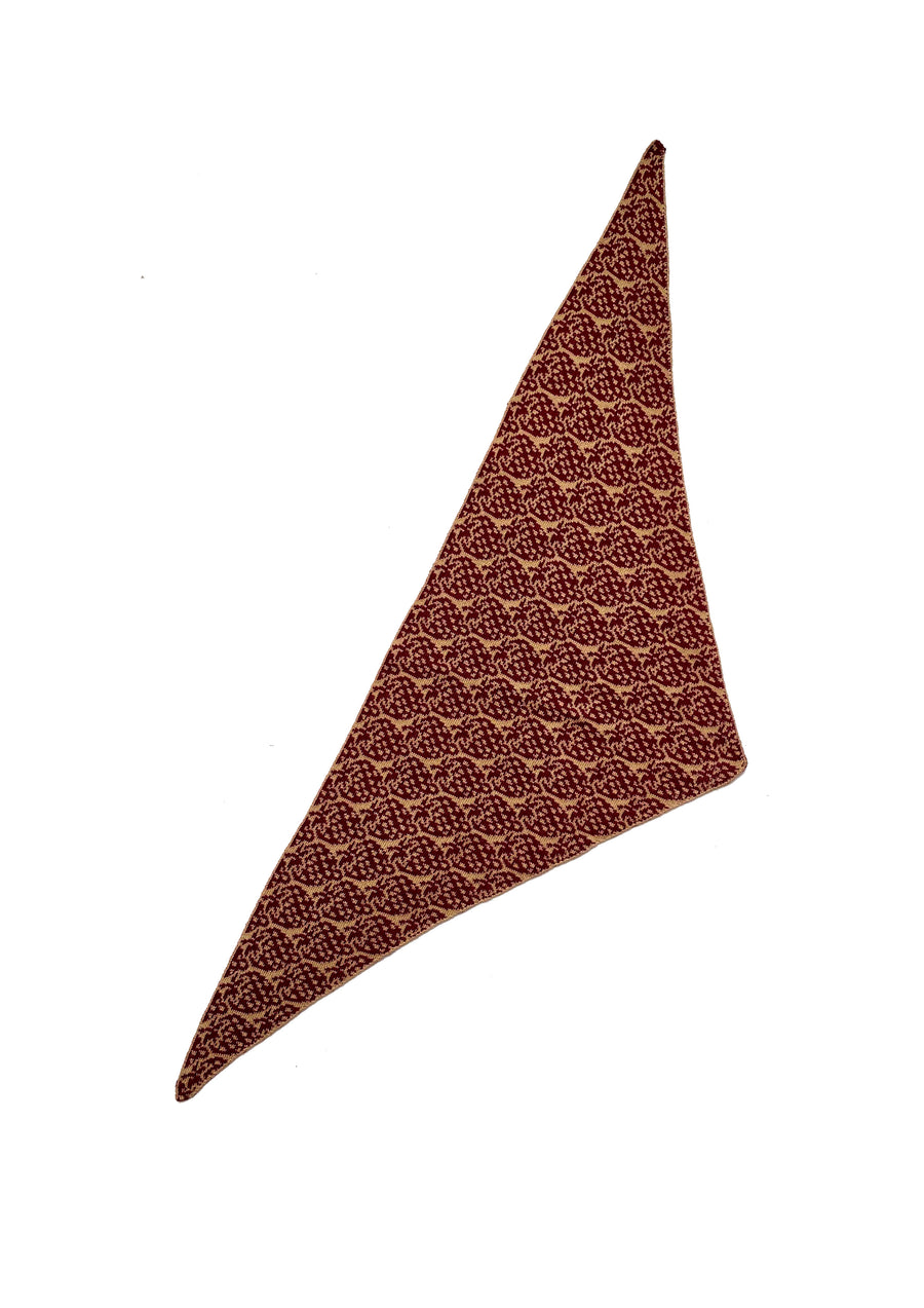 Ready-To-Ship - Vampberry Neckerchief/ headscarf