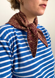 Ready-To-Ship - Vampberry Neckerchief/ headscarf