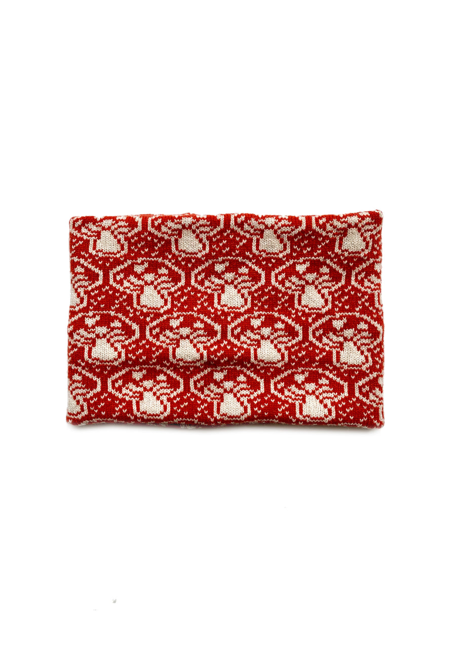 Cashmere Blend Toadstool Snood