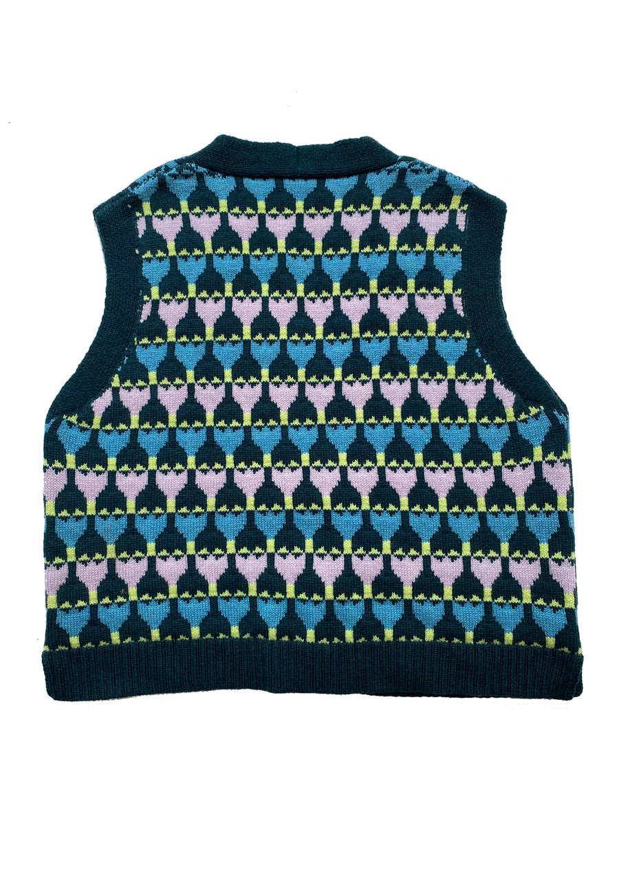 Cashmere Tulip Waistcoat