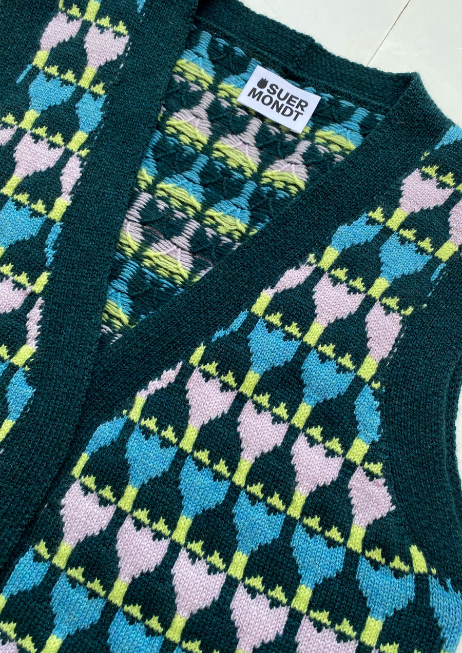 Cashmere Tulip Waistcoat