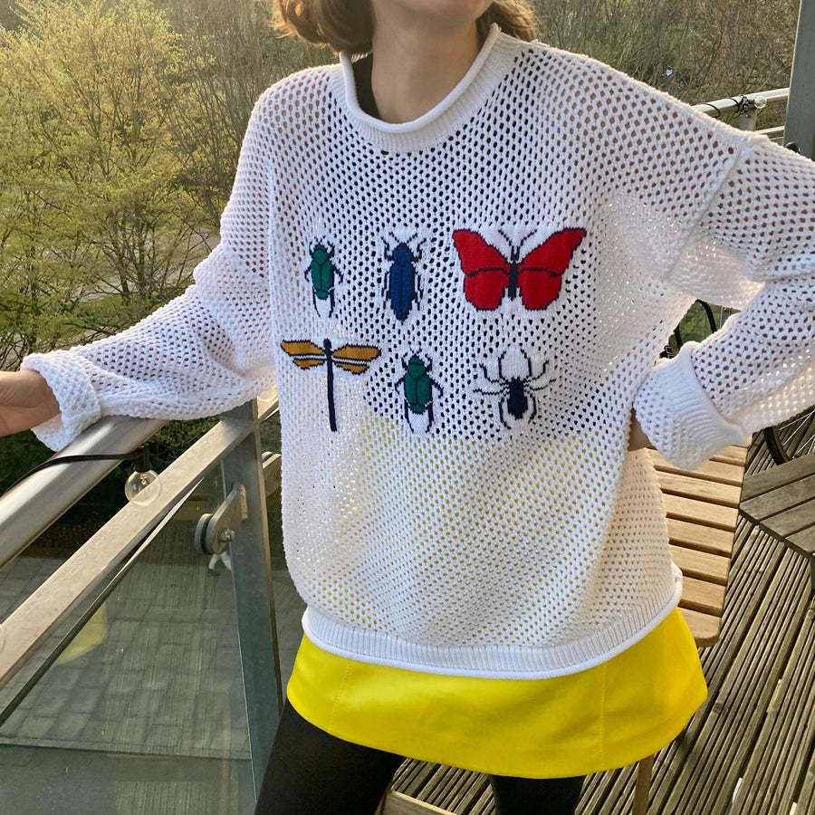 White Insect Jumper