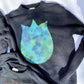 Tie-dye Sticker Jumper