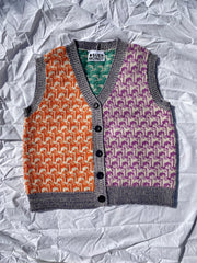 Sample Sale - Bonnie Waistcoat, Multi-coloured - XS