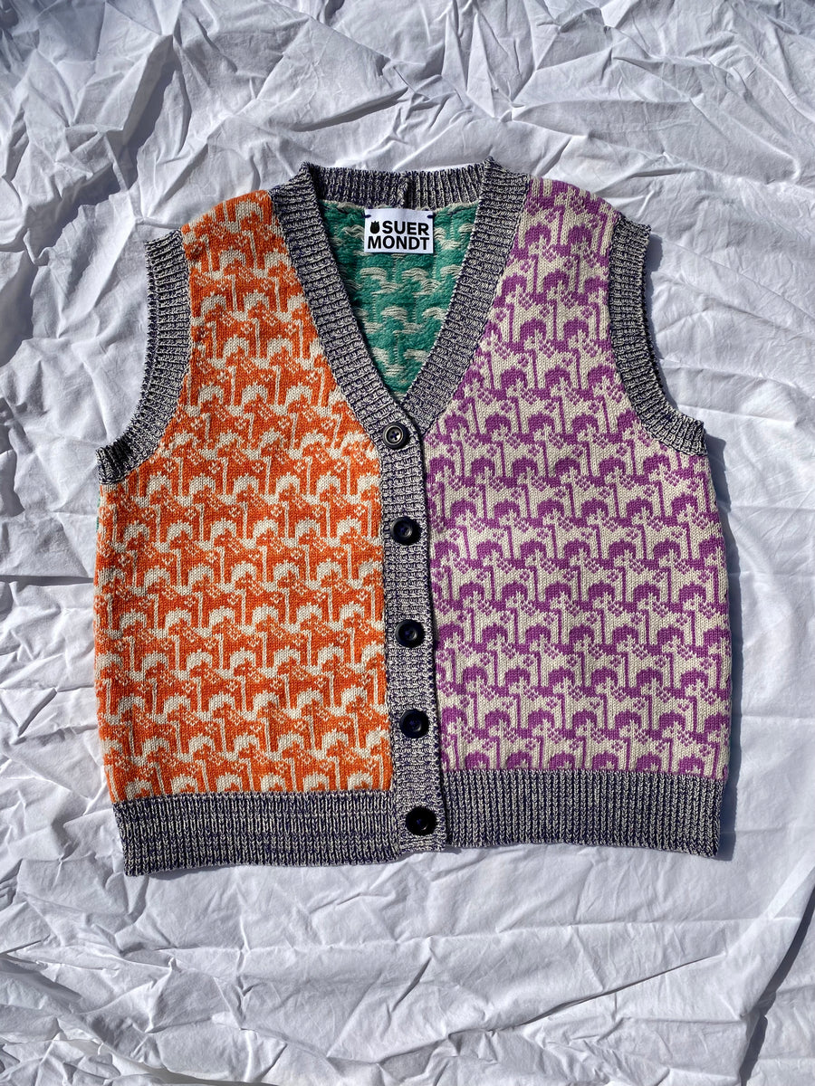 Sample Sale - Bonnie Waistcoat, Multi-coloured - XS