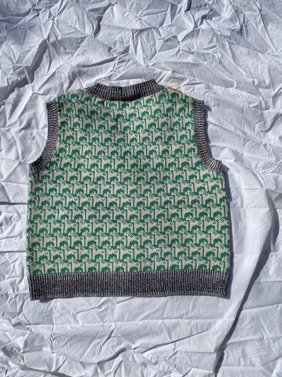 Sample Sale - Bonnie Waistcoat, Multi-coloured - XS